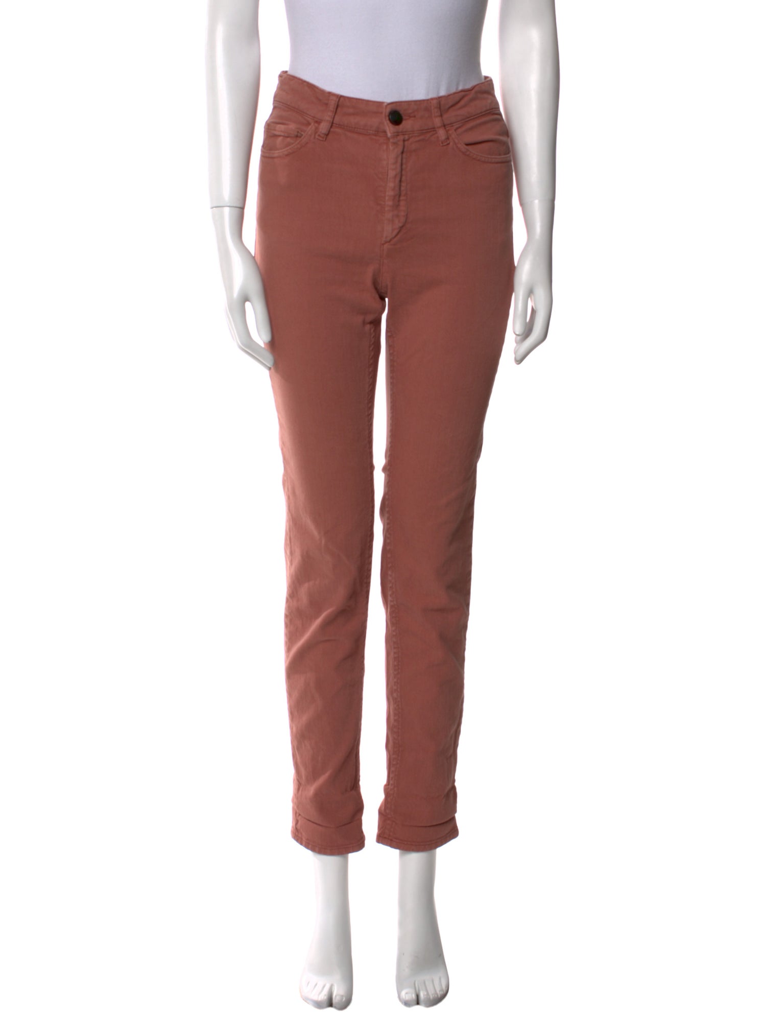 Isabel Marant Mid-Rise Straight Leg Jeans