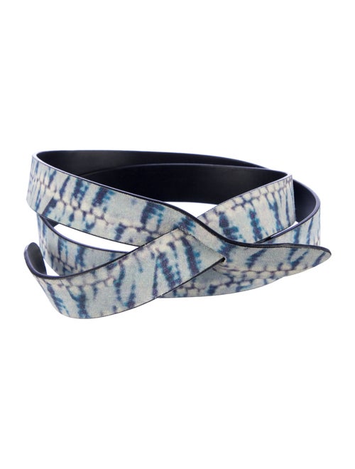 Isabel Marant Skinny Calfskin Waist Belt