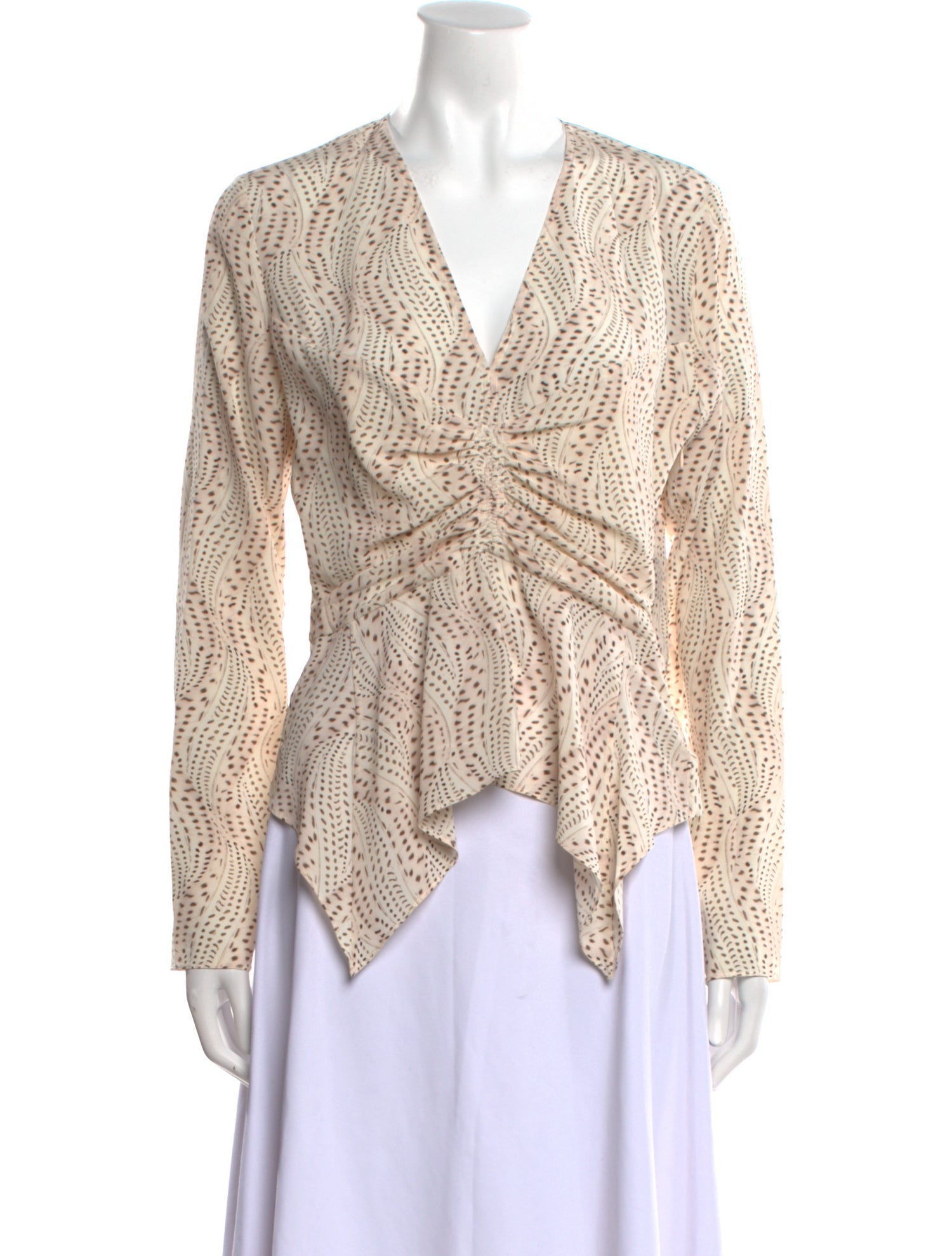 Isabel Marant Silk Printed Blouse