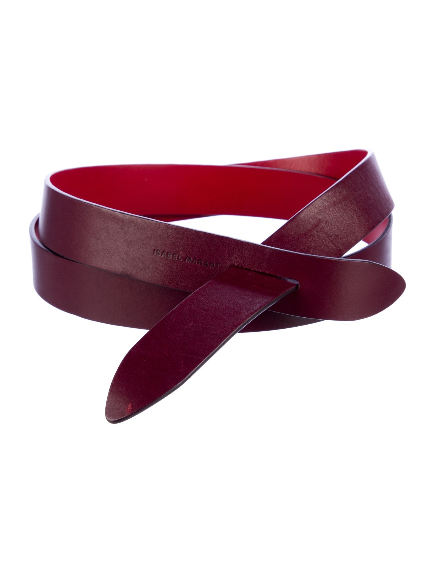 Isabel Marant Reversible Skinny Waist Belt