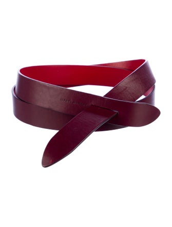 Isabel Marant Reversible Skinny Waist Belt