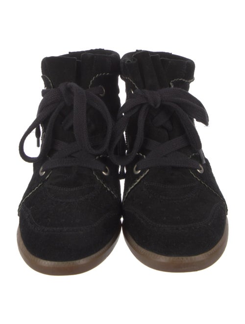 Isabel Marant Suede Wedge Sneakers