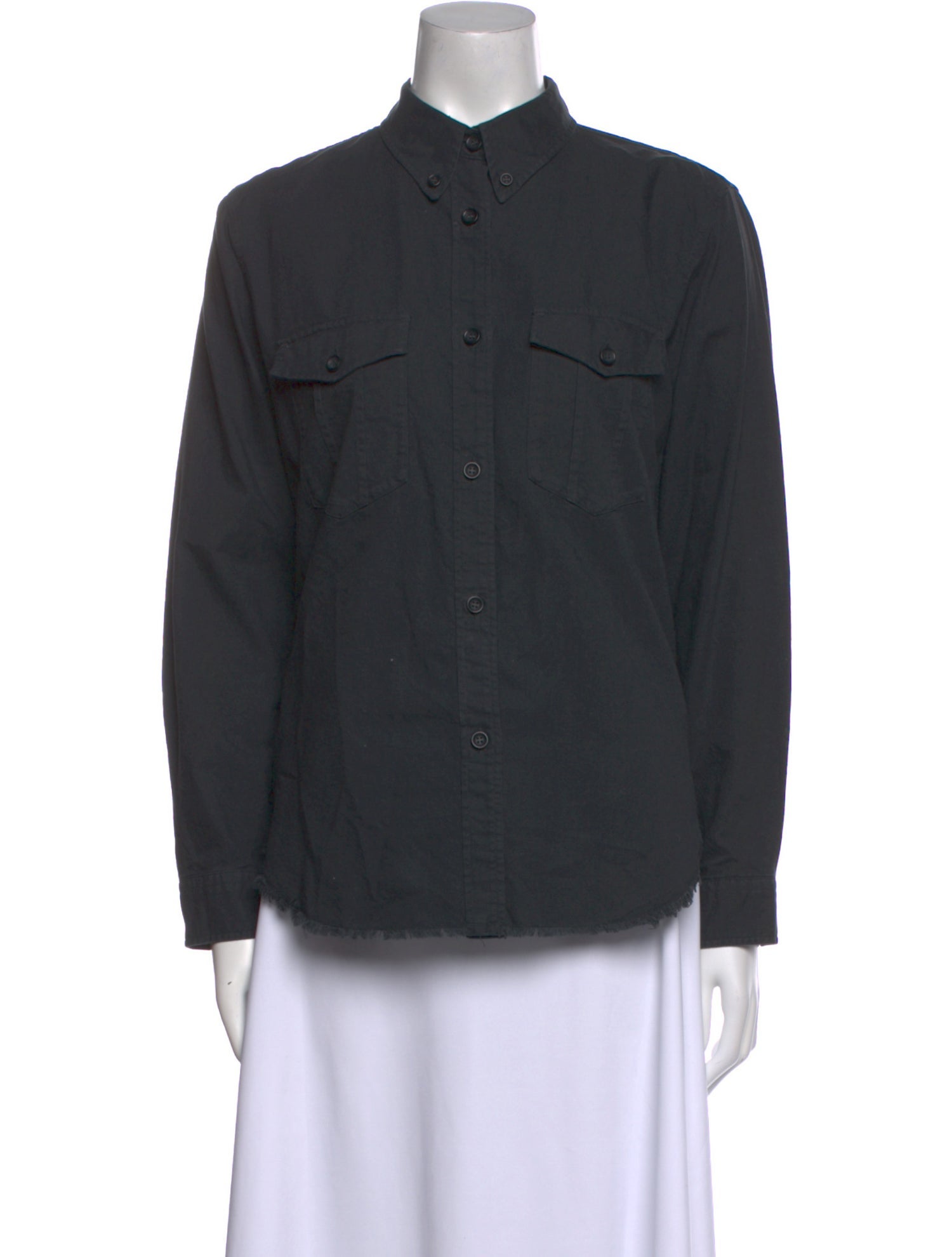 Isabel Marant Long Sleeve Button-Up Top