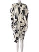 Isabel Marant Silk Knee-Length Dress