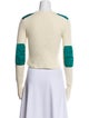 Isabel Marant Wool Colorblock Pattern Sweater