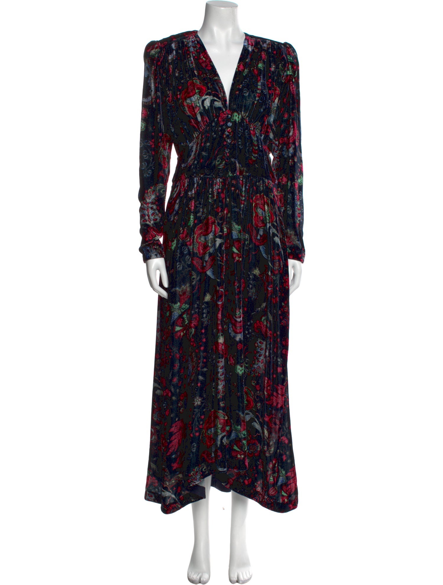 Isabel Marant Floral Print Long Dress