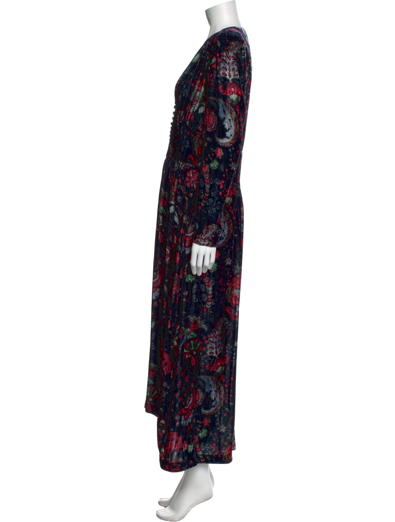 Isabel Marant Floral Print Long Dress