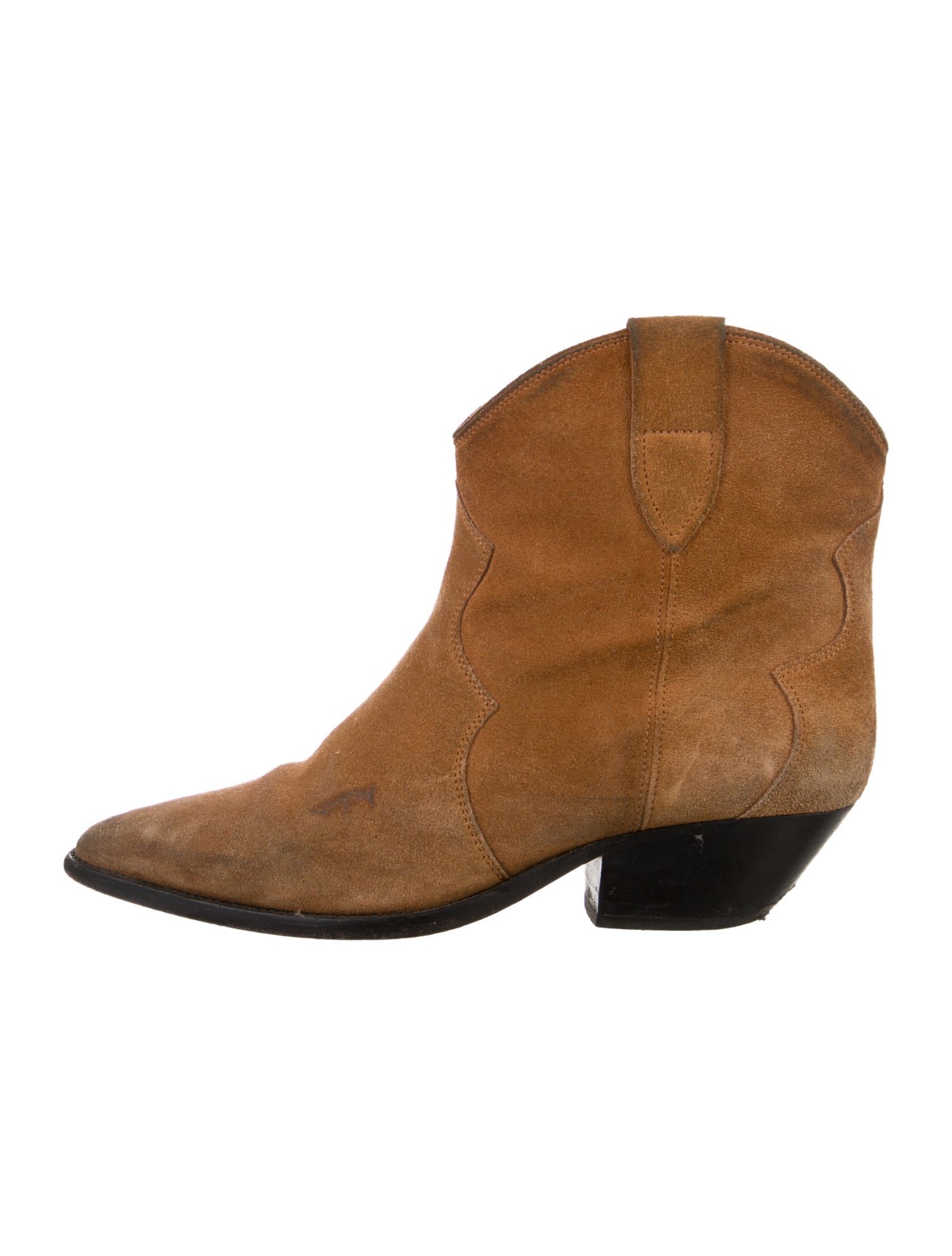 Isabel Marant Suede Western Boots