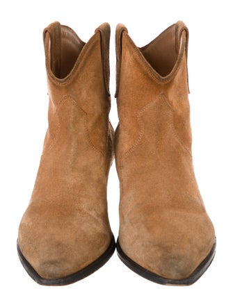 Isabel Marant Suede Western Boots