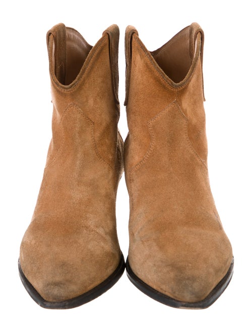 Isabel Marant Suede Western Boots