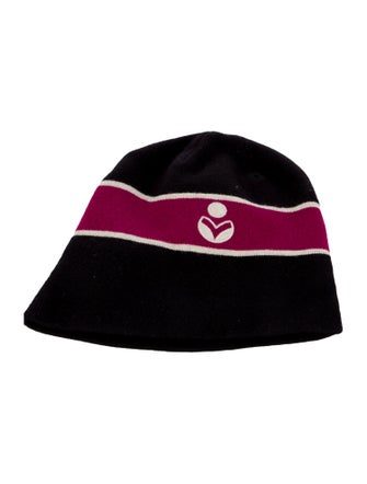 Isabel Marant Wool Logo Beanie Hat