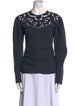 Isabel Marant Crew Neck Long Sleeve Top