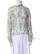 Isabel Marant Silk Floral Print Blouse