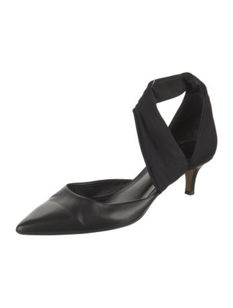 Isabel Marant Leather D'Orsay Pumps