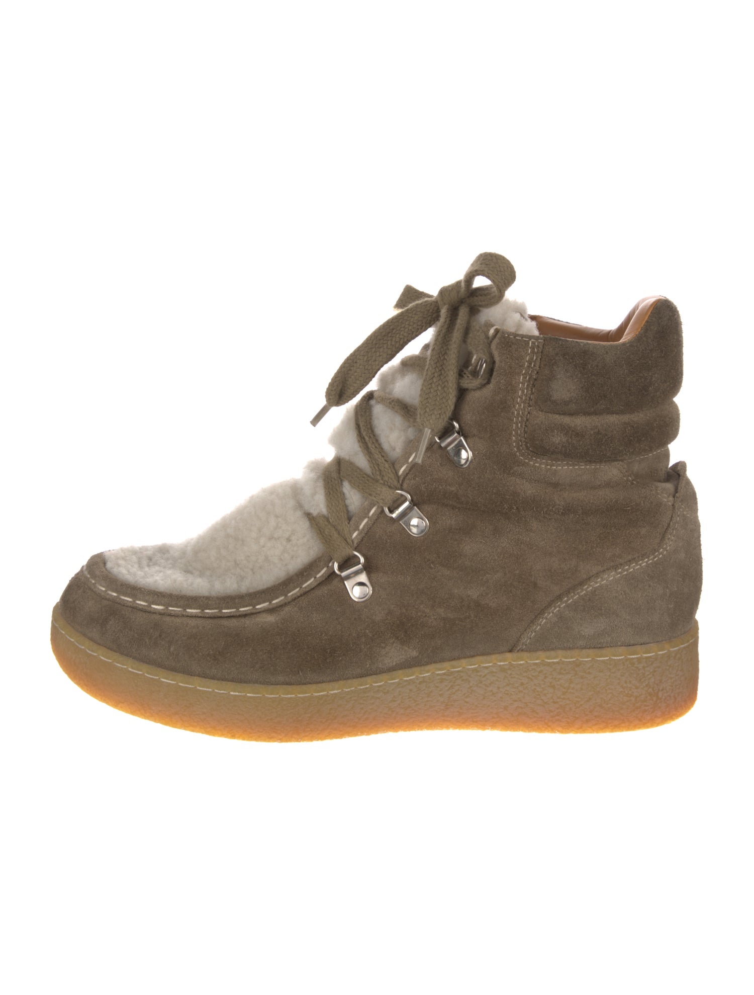 Isabel Marant Suede Lace-Up Boots