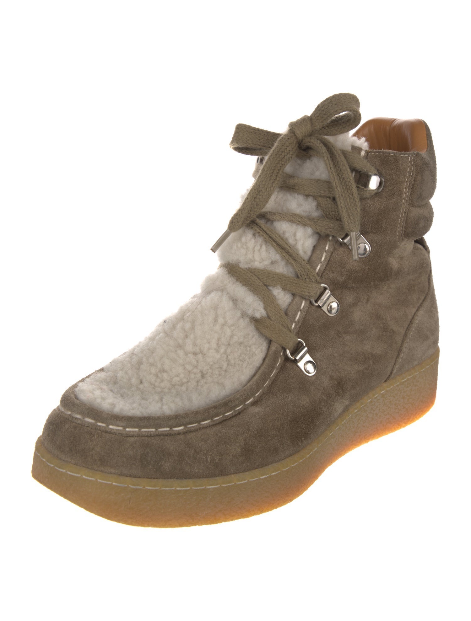 Isabel Marant Suede Lace-Up Boots