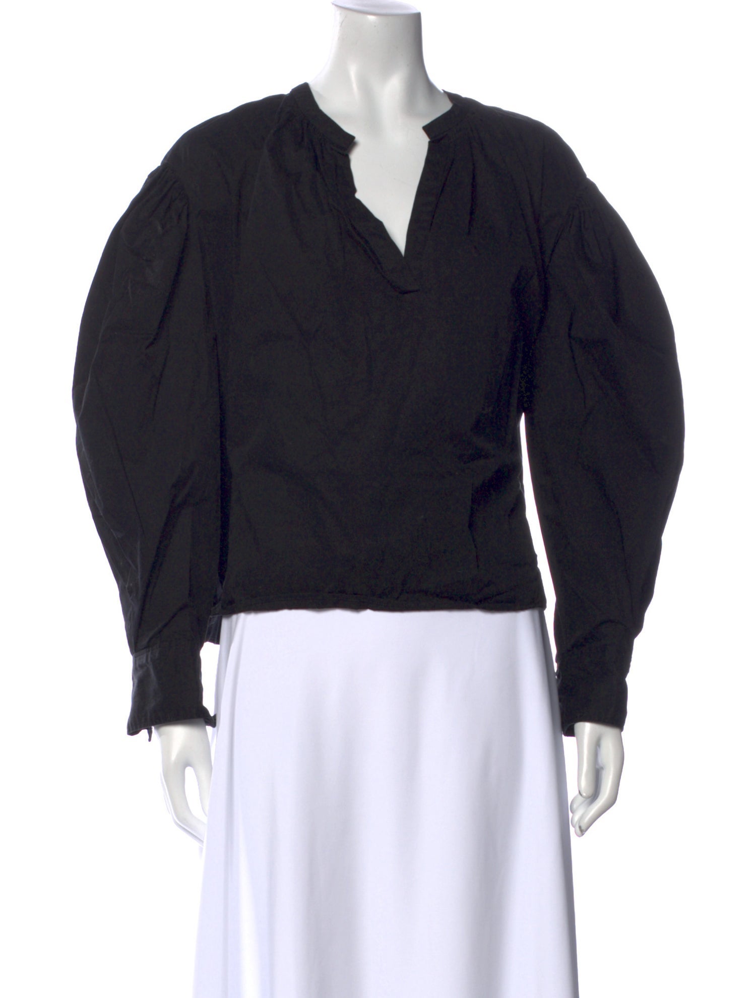 Isabel Marant V-Neck Long Sleeve Sweatshirt