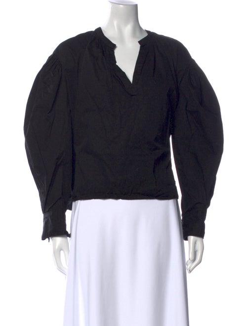 Isabel Marant V-Neck Long Sleeve Sweatshirt