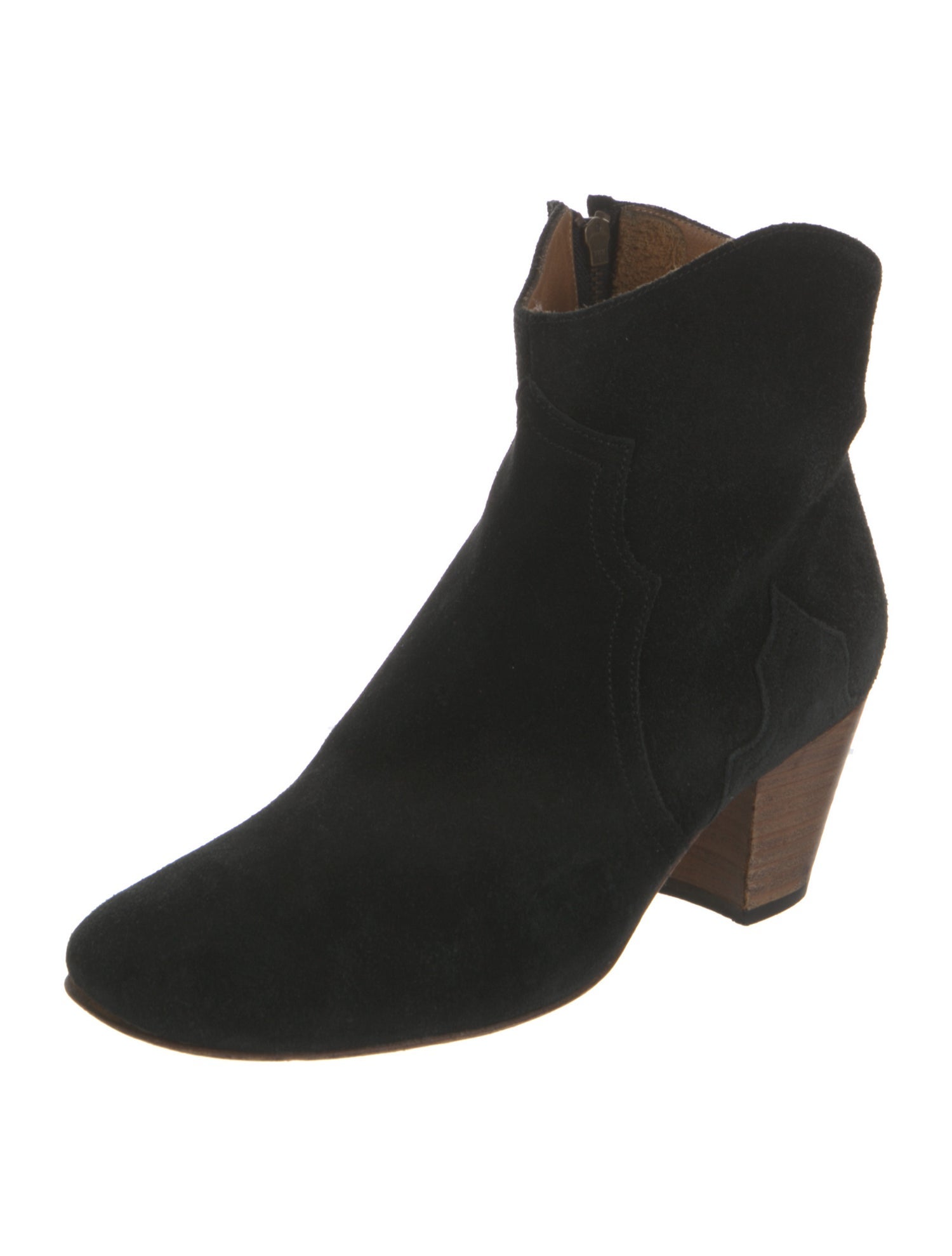 Isabel Marant Suede Western Boots