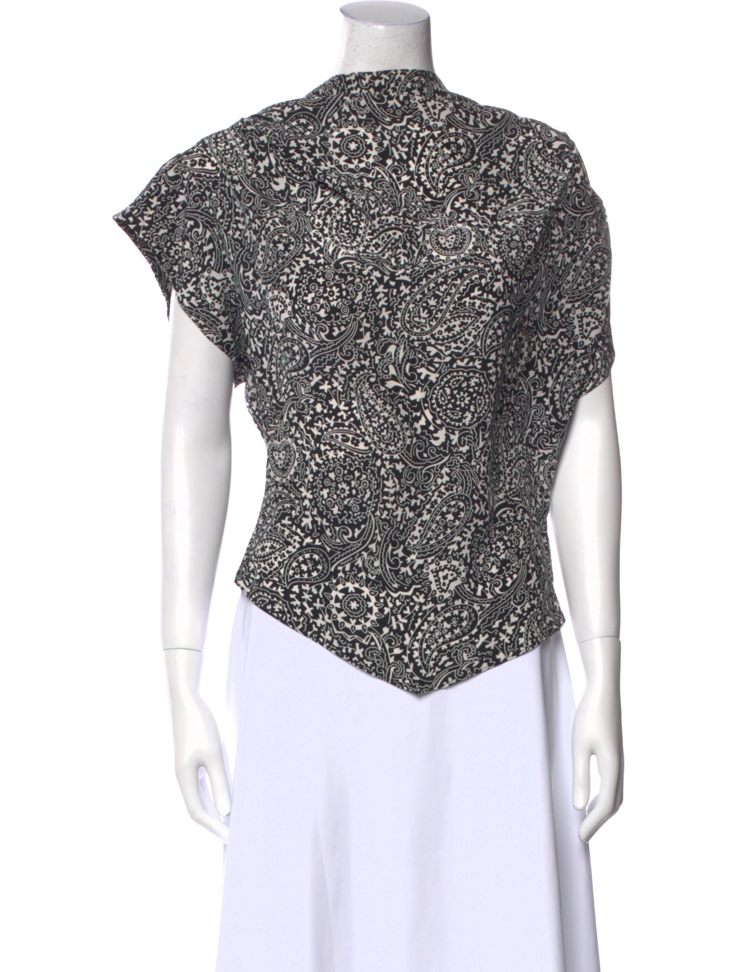 Isabel Marant Silk Printed Top