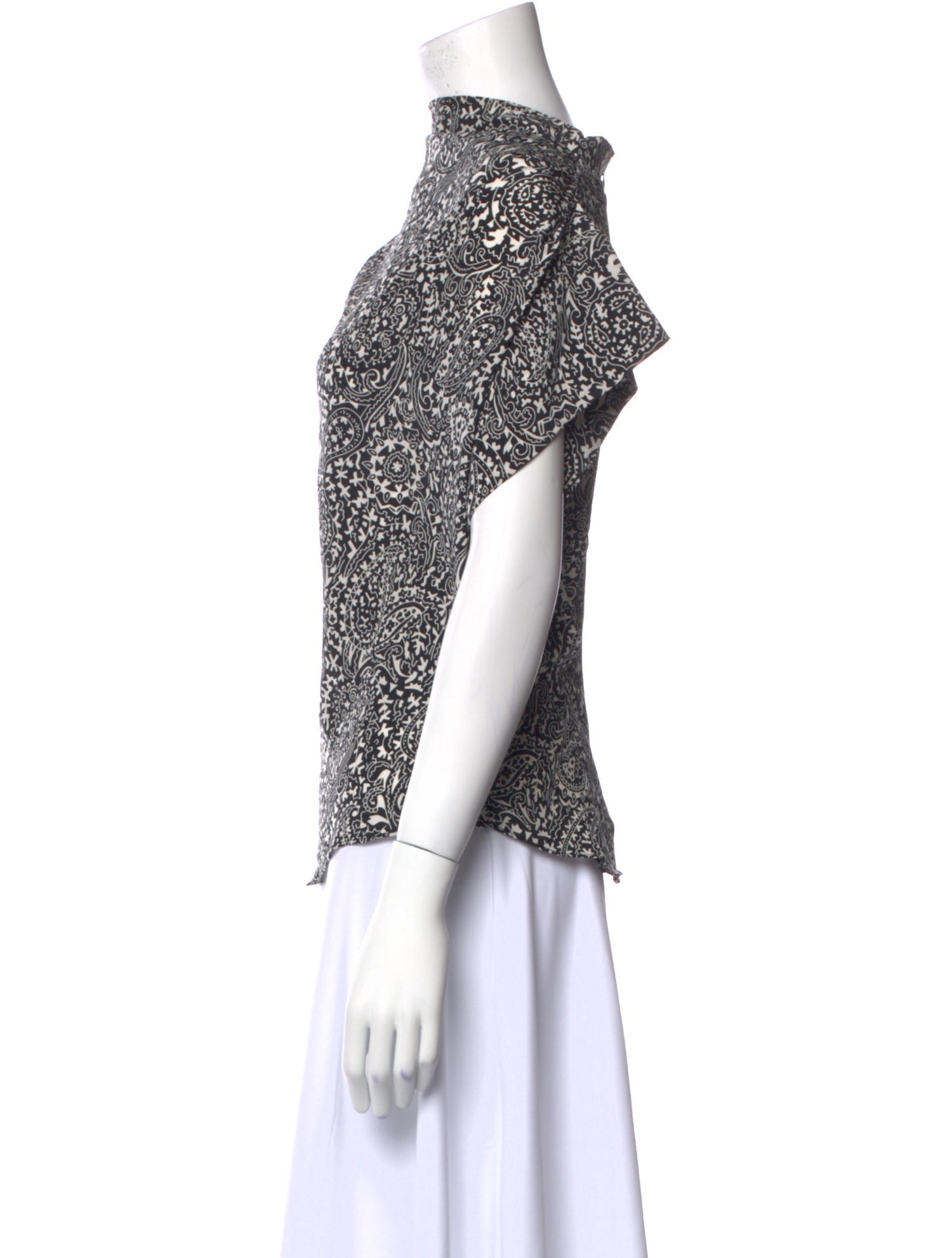 Isabel Marant Silk Printed Top
