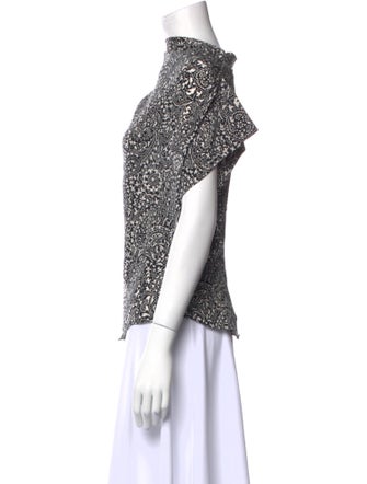Isabel Marant Silk Printed Top