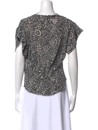 Isabel Marant Silk Printed Top