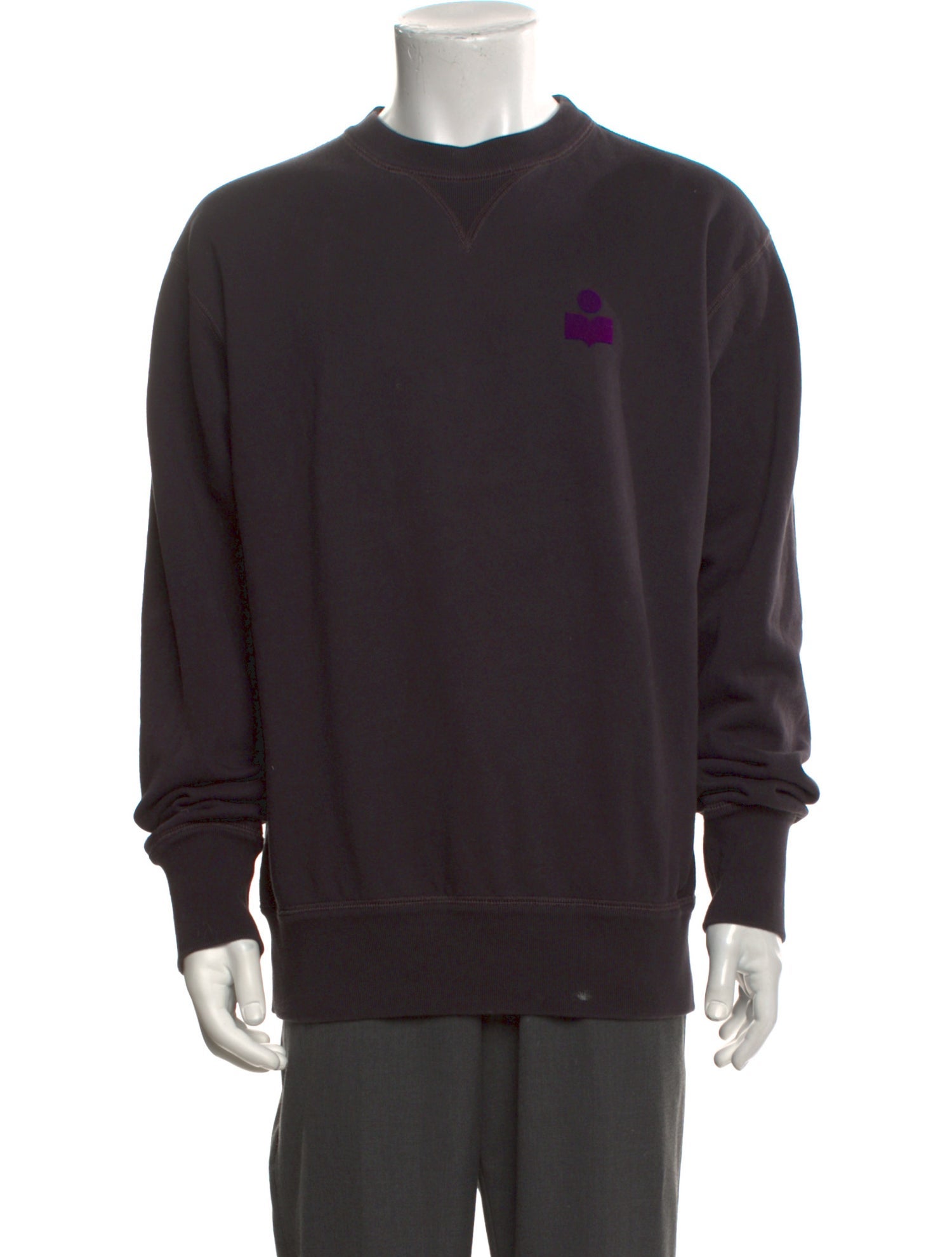 Isabel Marant Crew Neck Long Sleeve Sweatshirt