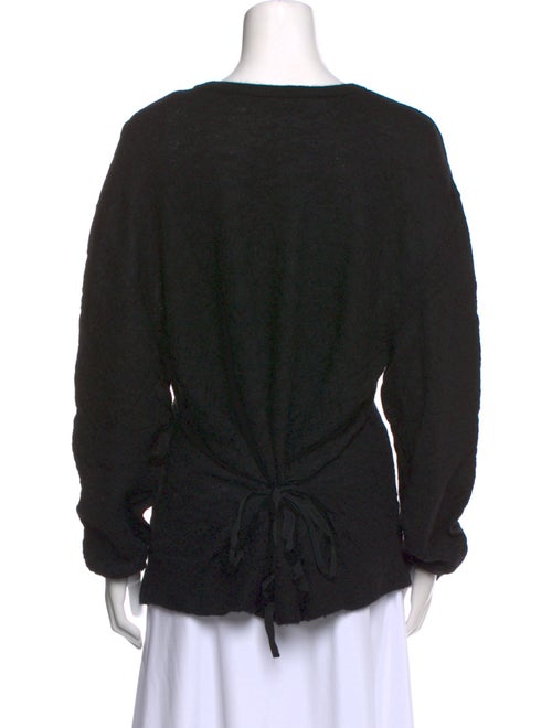 Isabel Marant Baby Alpaca V-Neck Sweatshirt