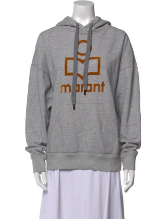 Isabel Marant Graphic Print Crew Neck Sweatshirt