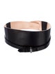 Isabel Marant Wide Embossed Leather Waist Belt