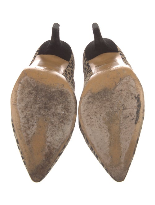 Isabel Marant Suede Animal Print Chelsea Boots