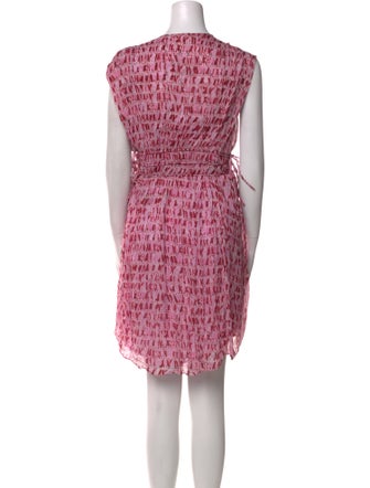 Isabel Marant Printed Knee-Length Dress