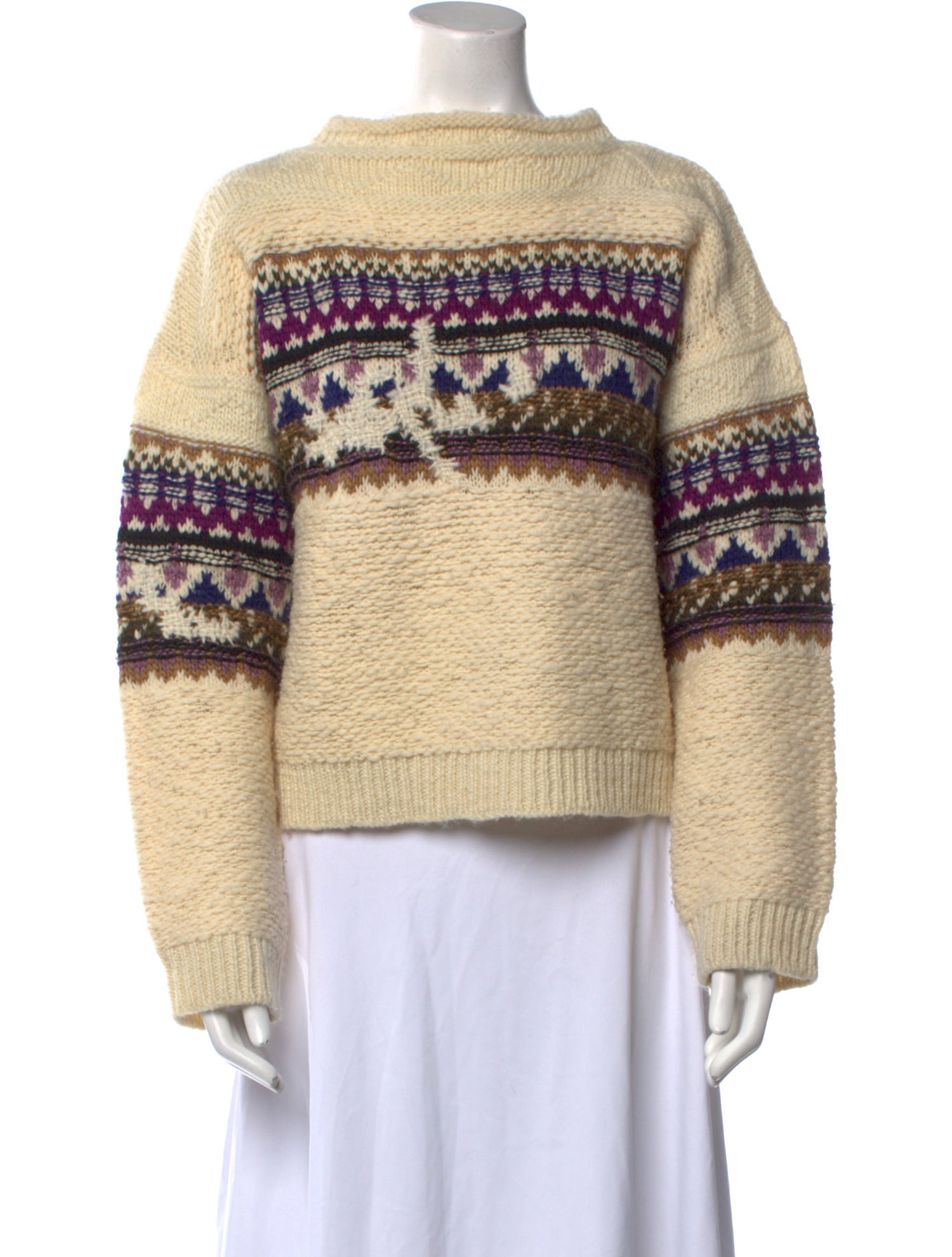 Isabel Marant Wool Printed Sweater