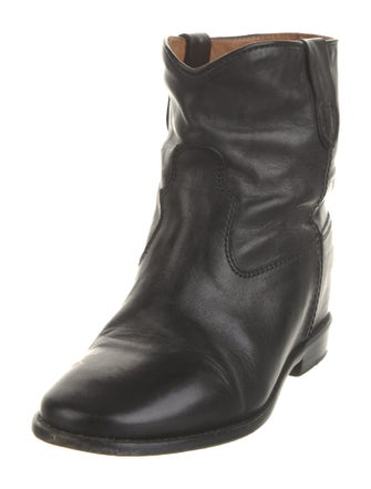 Isabel Marant Leather Moto Boots