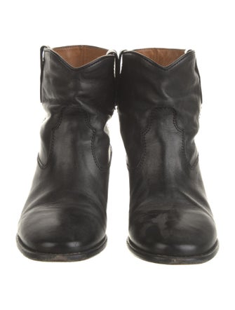 Isabel Marant Leather Moto Boots