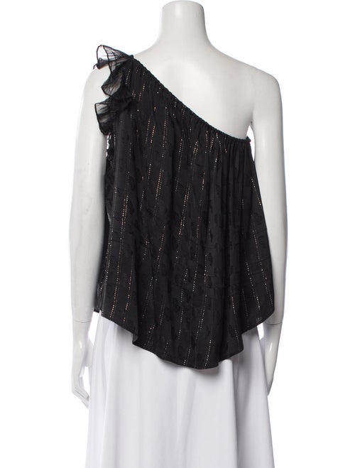 Isabel Marant One-Shoulder Sleeveless Blouse