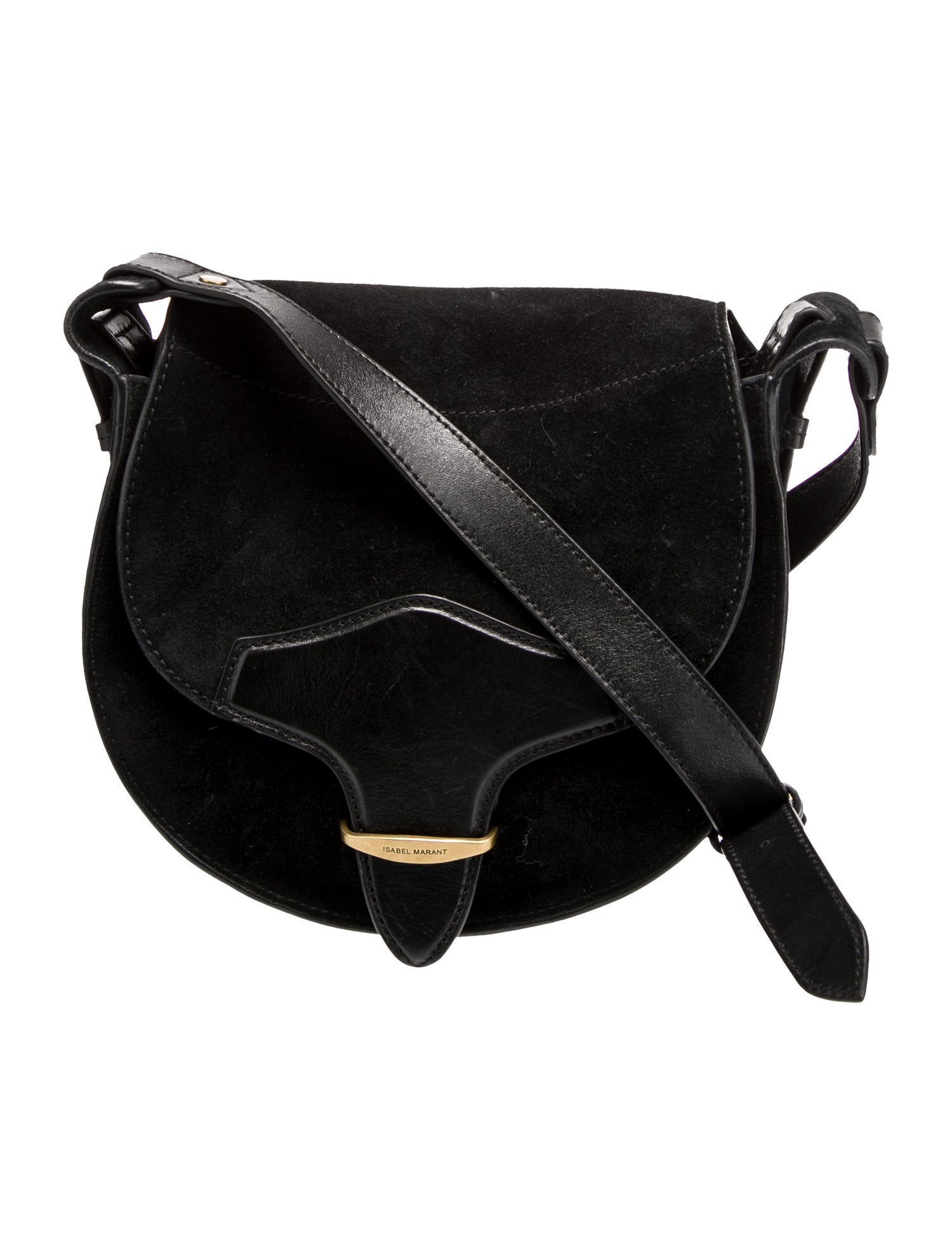 Isabel Marant Suede Messenger Bag