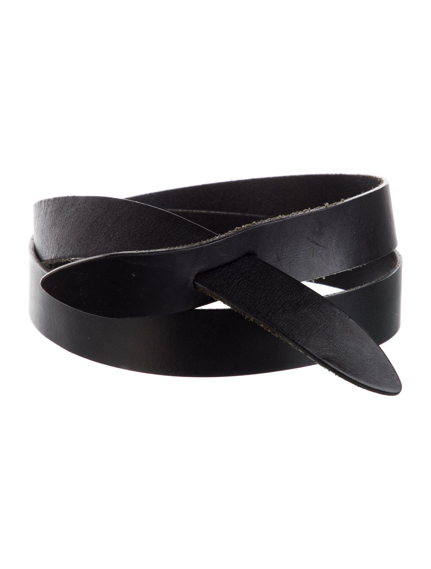 Isabel Marant Skinny Leather Waist Belt