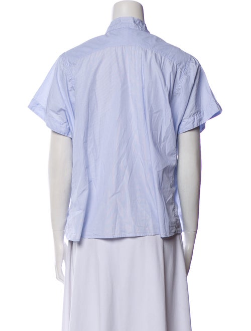 Isabel Marant V-Neck Short Sleeve Crop Top