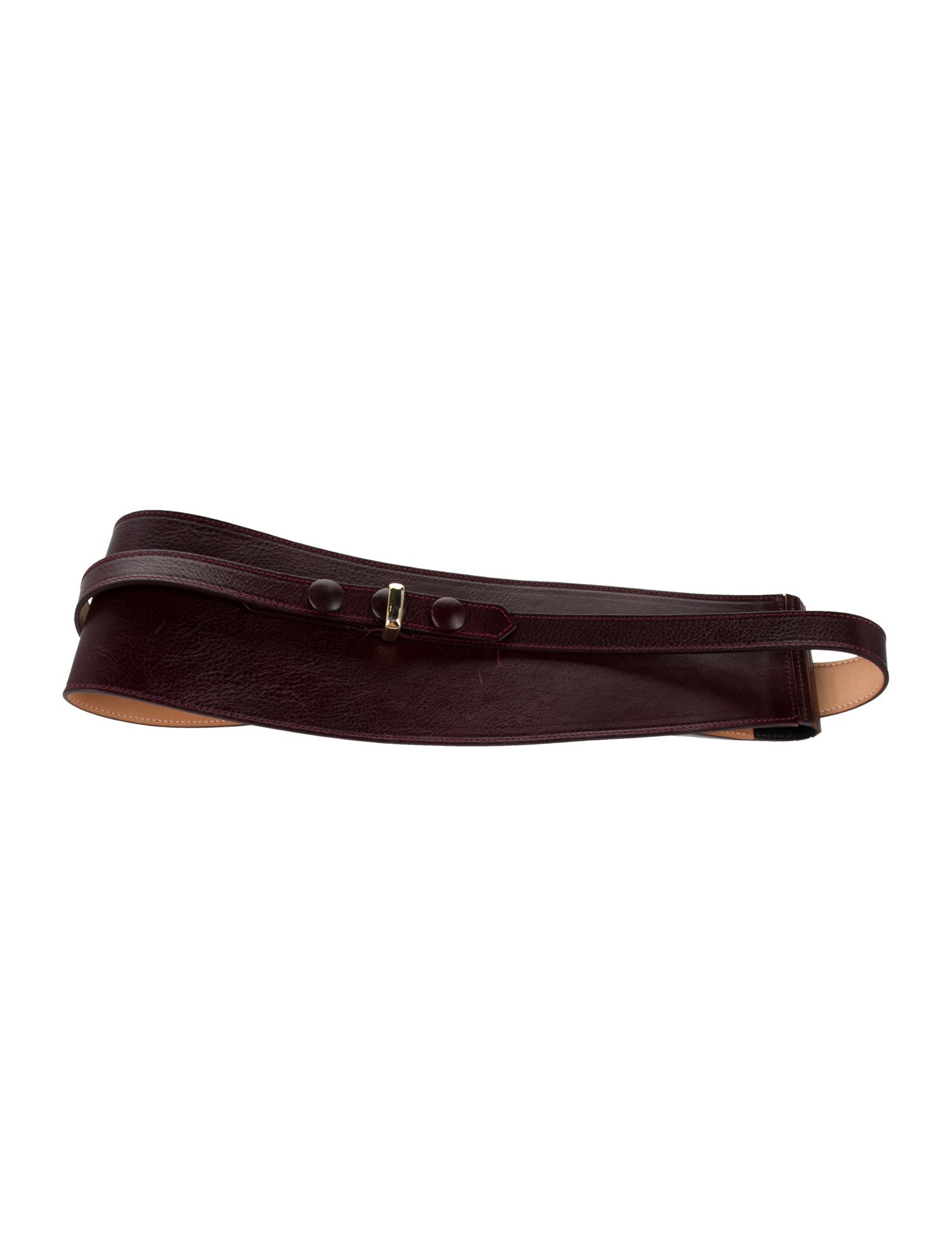 Isabel Marant Wide Leather Waist Belt