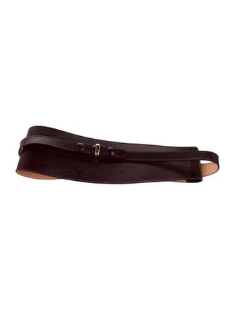 Isabel Marant Wide Leather Waist Belt