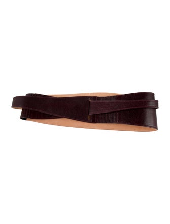 Isabel Marant Wide Leather Waist Belt
