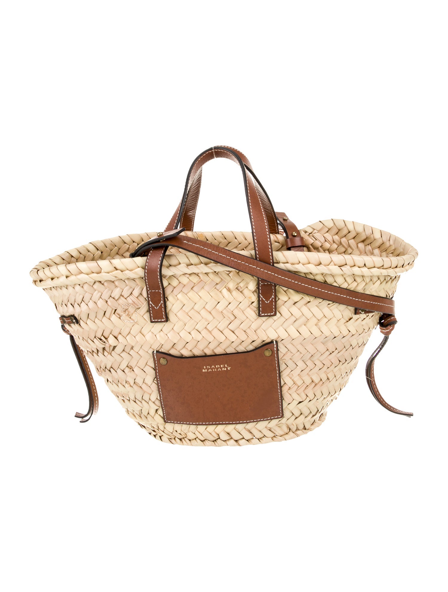 Isabel Marant Straw Shoulder Bag