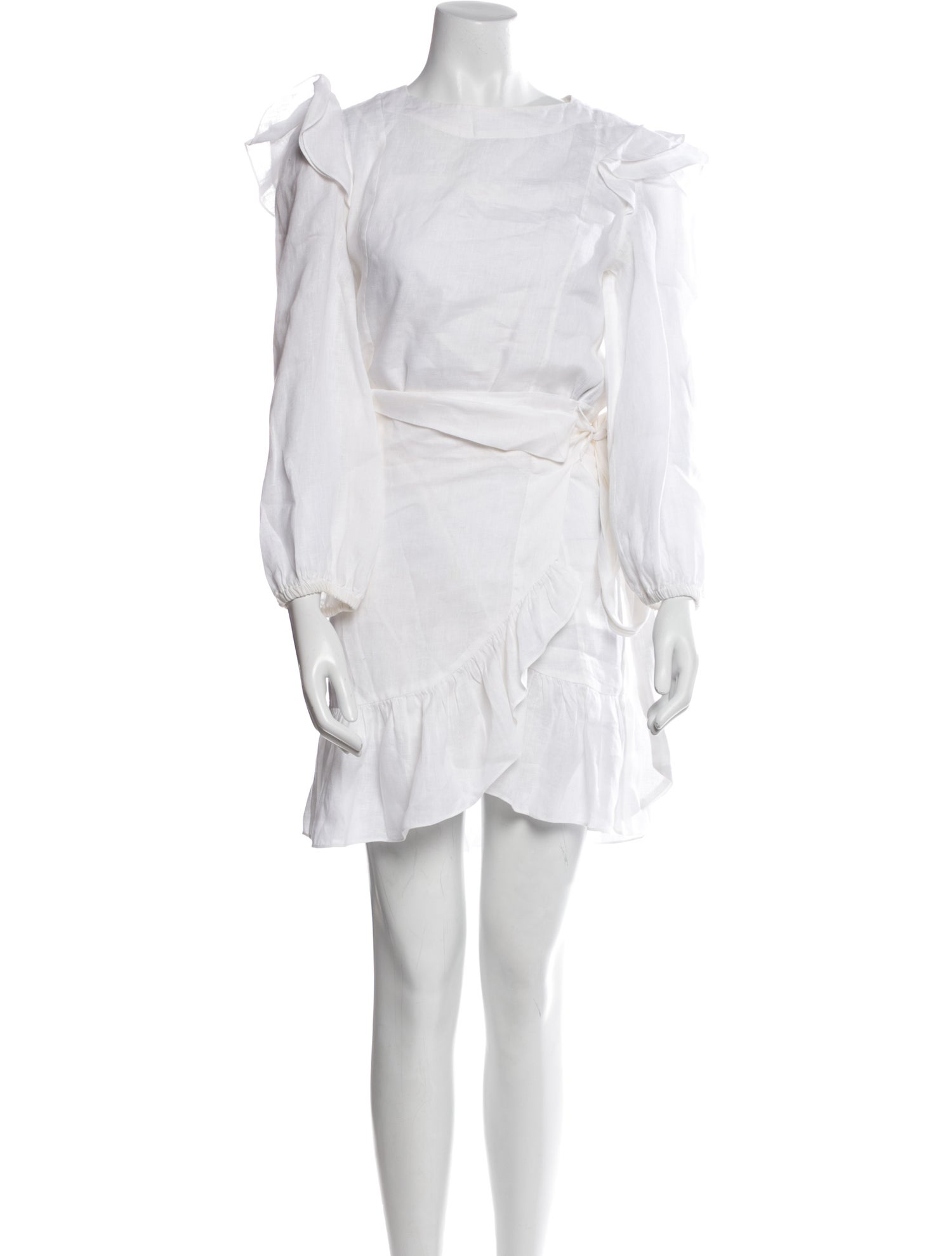 Isabel Marant Off-The-Shoulder Mini Dress