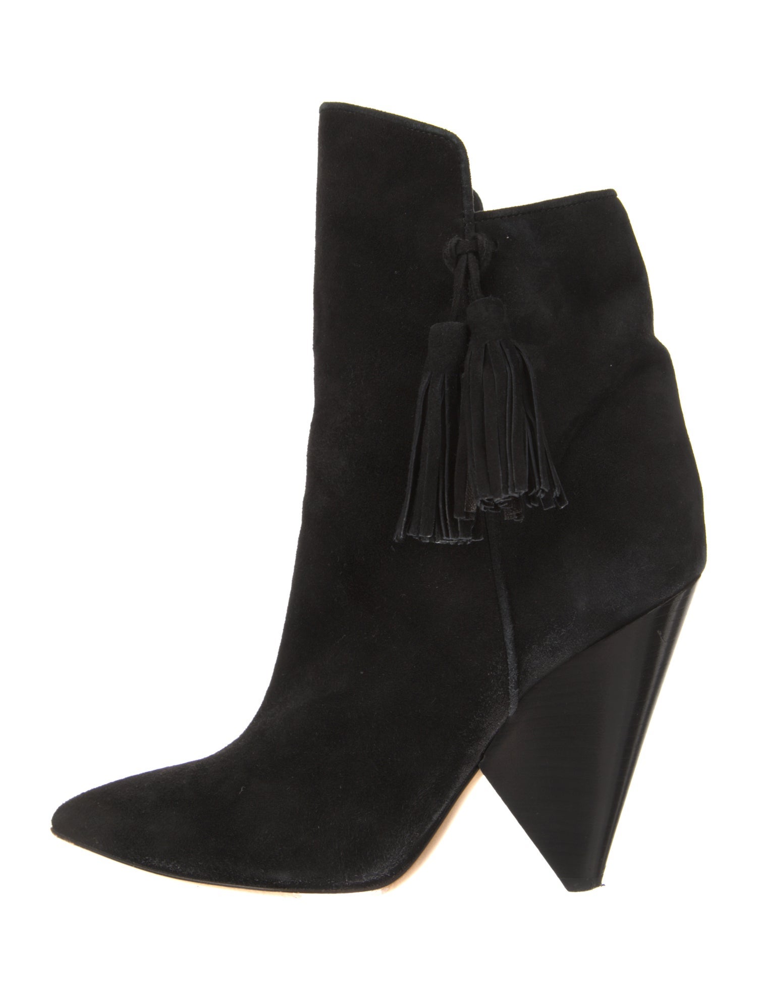 Isabel Marant Suede Tassel Accents Boots
