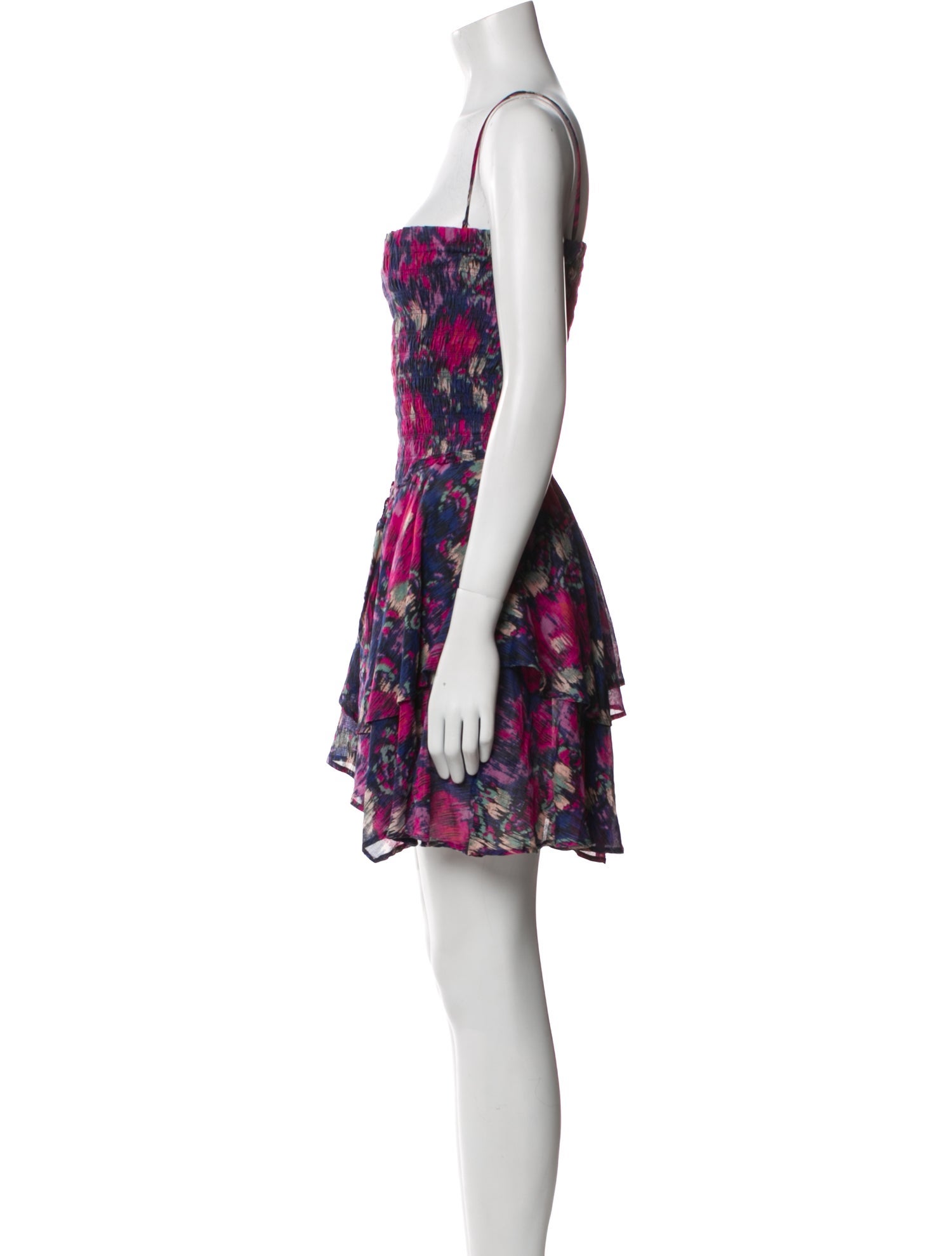 Isabel Marant Floral Print Mini Dress