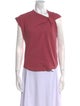Isabel Marant One-Shoulder Short Sleeve Top