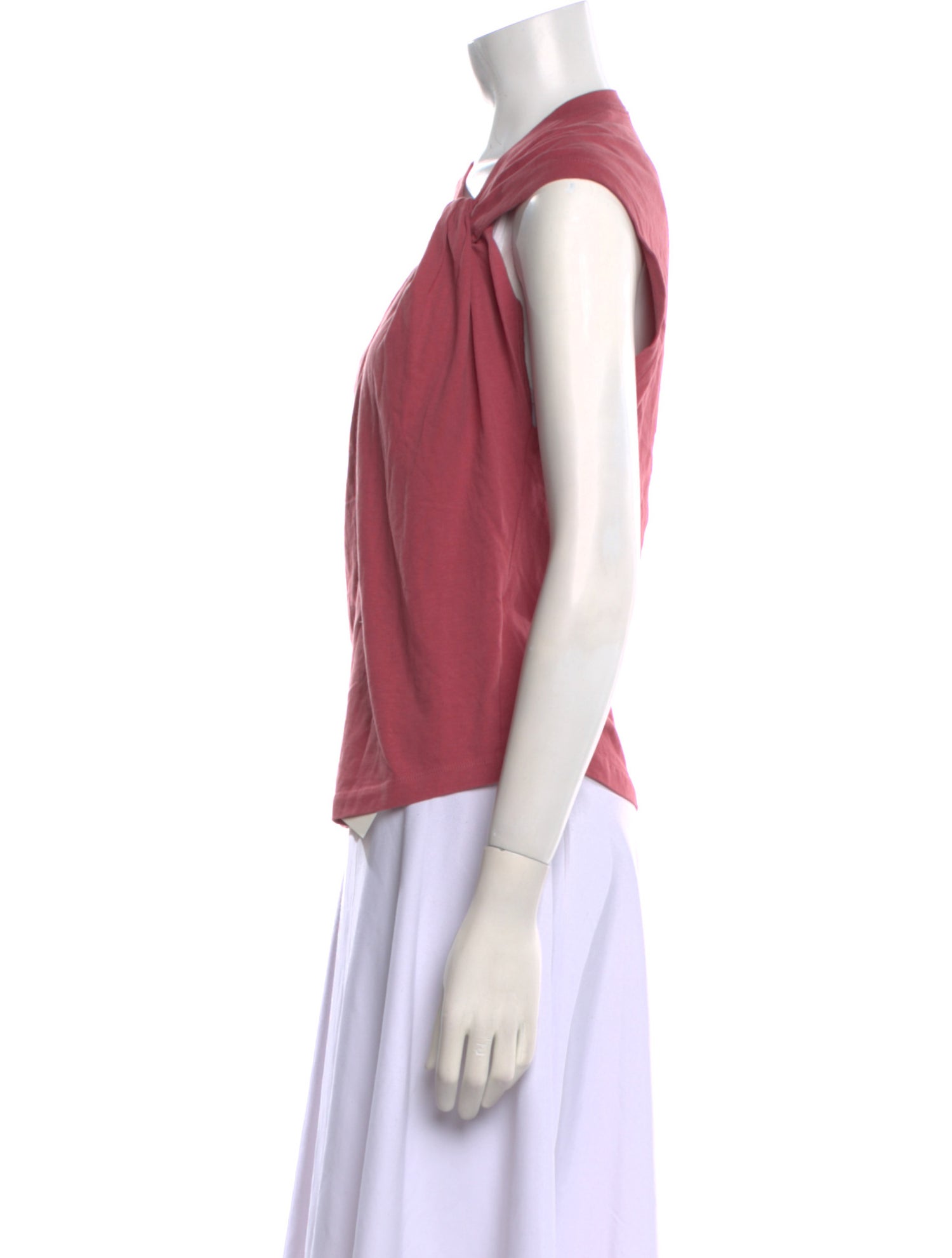 Isabel Marant One-Shoulder Short Sleeve Top