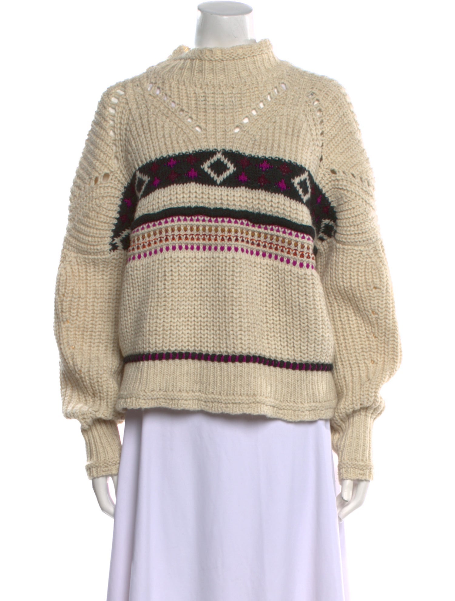 Isabel Marant Wool Striped Sweater